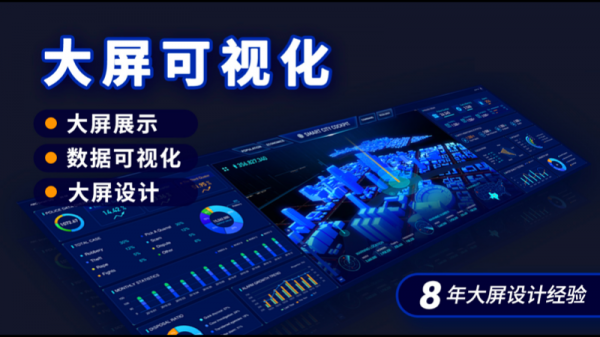 UI设计网站PC软件大屏可视化小程序